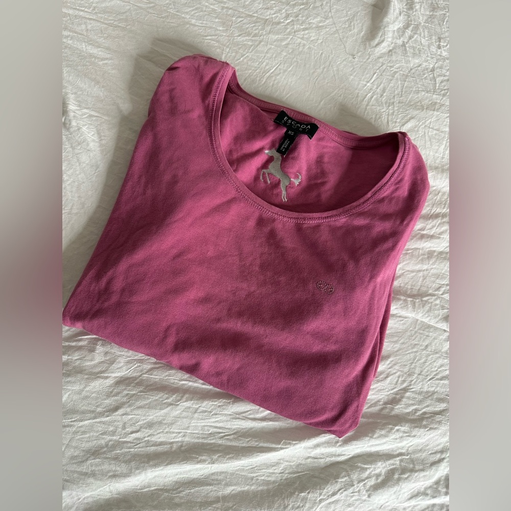Escada sport long sleeve top size XS